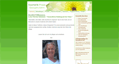 Desktop Screenshot of kosmetik-boehm.de